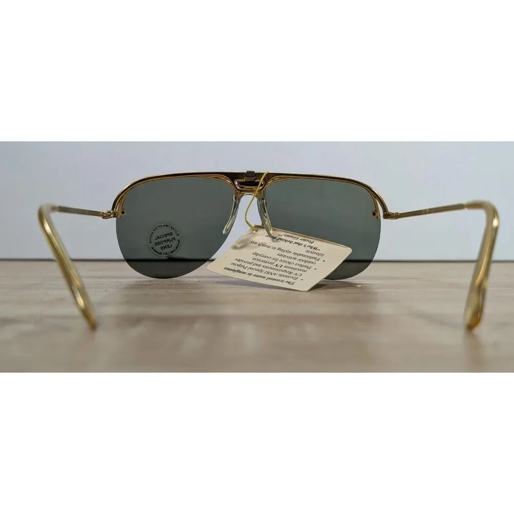 Foster-grant Men's Gold Sunglasses
